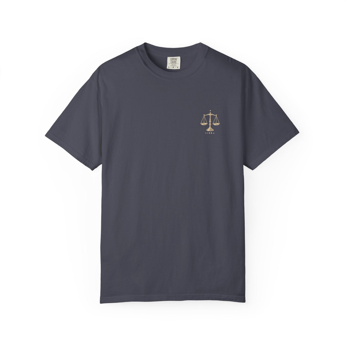 Libra Zodiac T-Shirt — Vintage Scales Astrology Tee