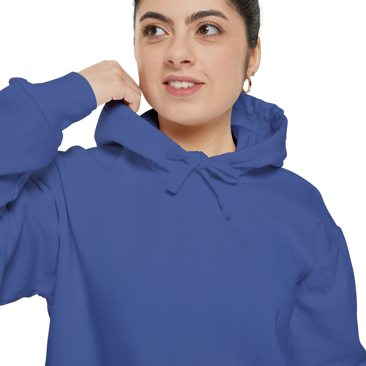 Libra Scale Illustration Hoodie | Vintage Zodiac Astrology Garment-Dyed Sweatshirt