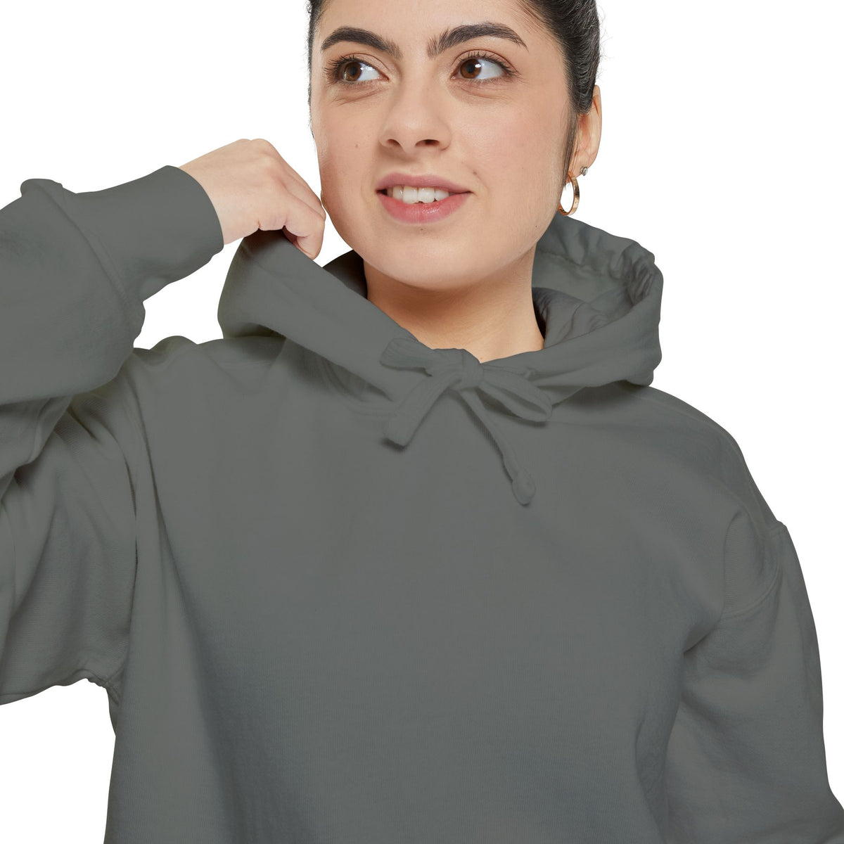 Libra Scale Illustration Hoodie | Vintage Zodiac Astrology Garment-Dyed Sweatshirt