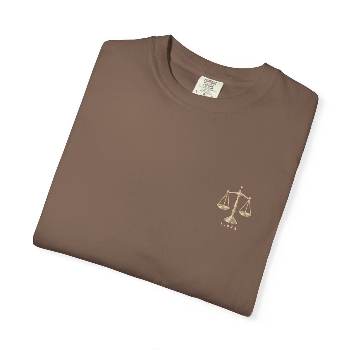 Libra Zodiac T-Shirt — Vintage Scales Astrology Tee