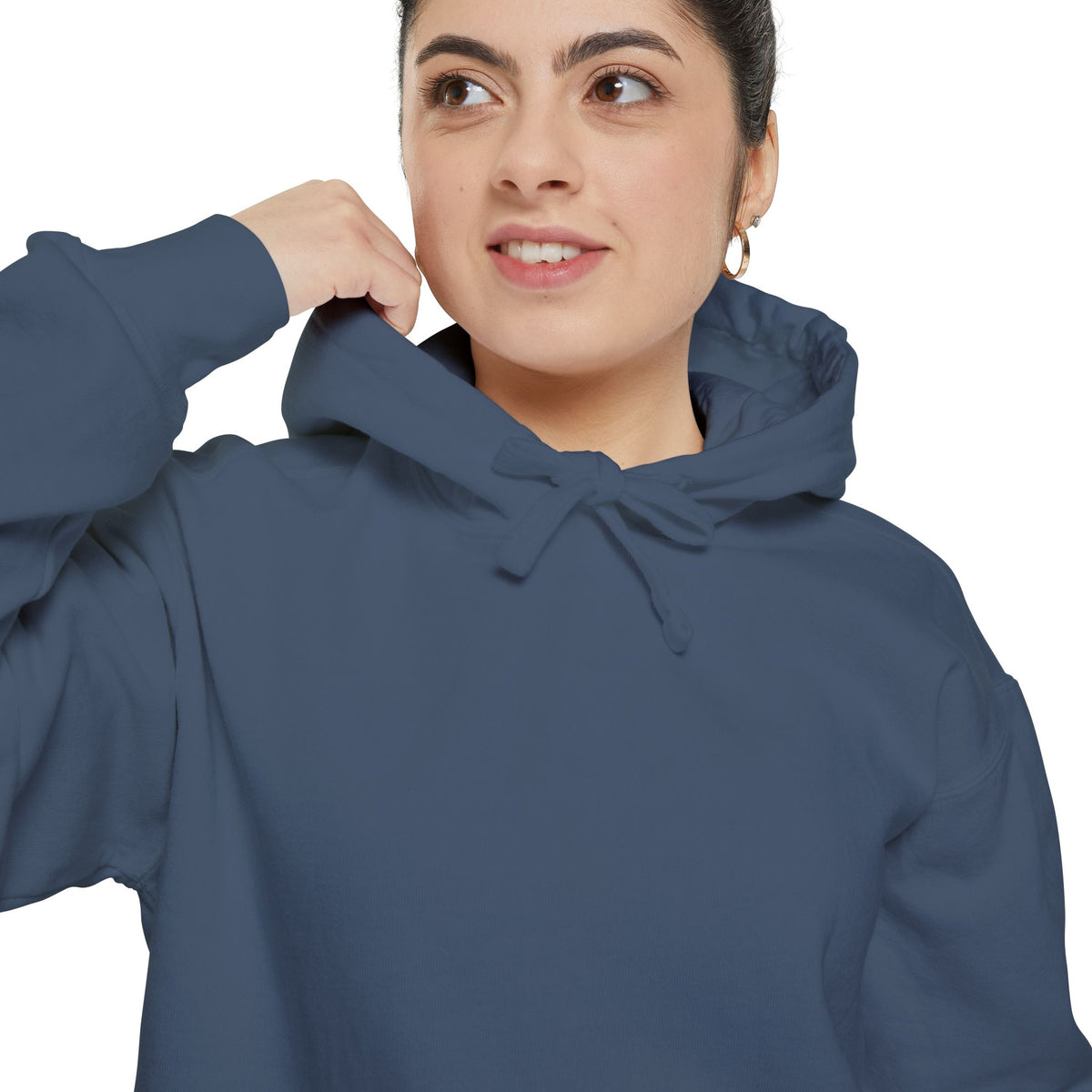 Libra Scale Illustration Hoodie | Vintage Zodiac Astrology Garment-Dyed Sweatshirt