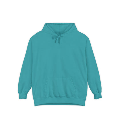 Libra Scale Illustration Hoodie | Vintage Zodiac Astrology Garment-Dyed Sweatshirt