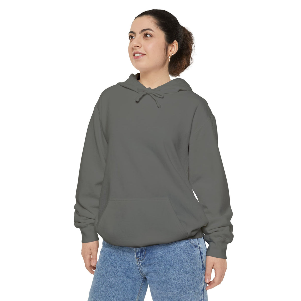 Libra Scale Illustration Hoodie | Vintage Zodiac Astrology Garment-Dyed Sweatshirt