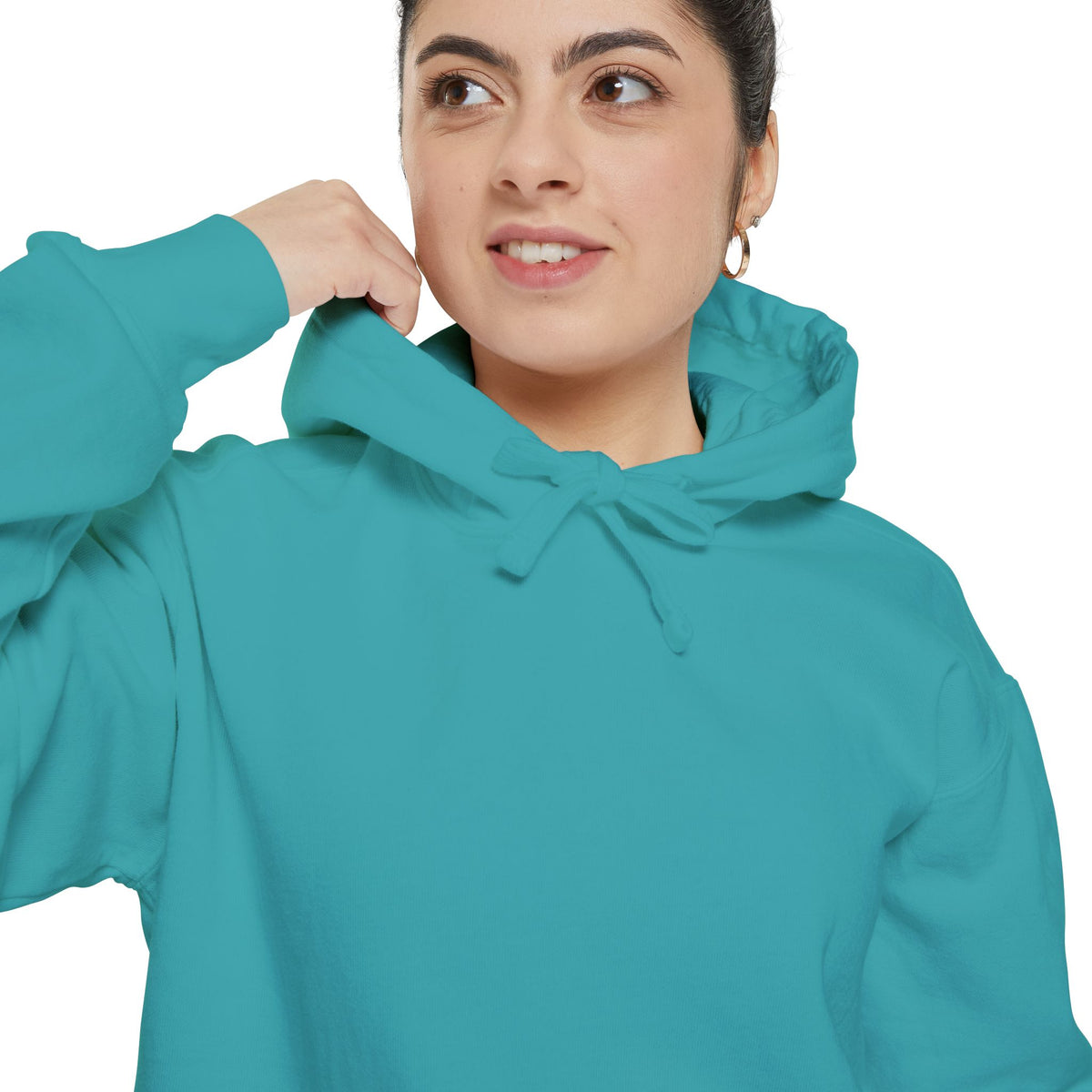 Libra Scale Illustration Hoodie | Vintage Zodiac Astrology Garment-Dyed Sweatshirt