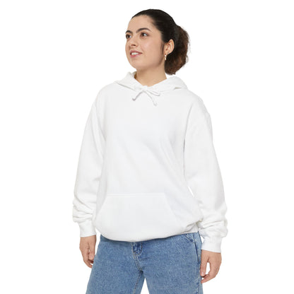 Libra Scale Illustration Hoodie | Vintage Zodiac Astrology Garment-Dyed Sweatshirt