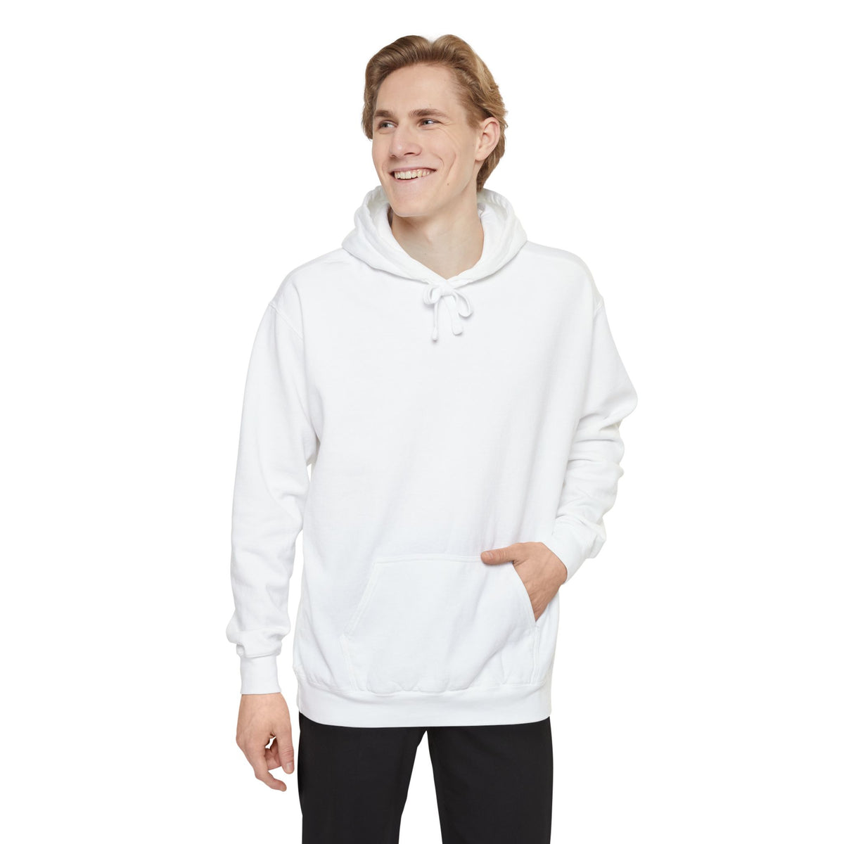 Libra Scale Illustration Hoodie | Vintage Zodiac Astrology Garment-Dyed Sweatshirt