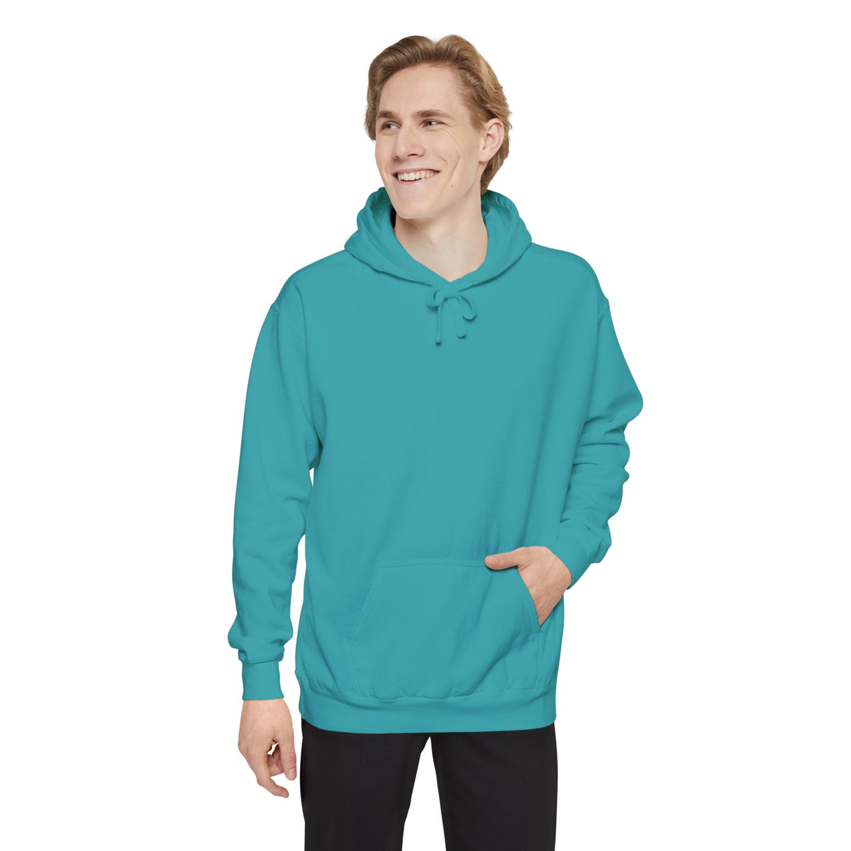 Libra Scale Illustration Hoodie | Vintage Zodiac Astrology Garment-Dyed Sweatshirt