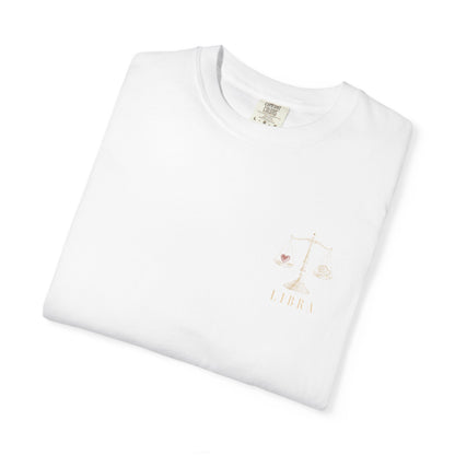 Copy of Libra Scale Illustration T-shirt | Zodiac Horoscope Astrological Tee