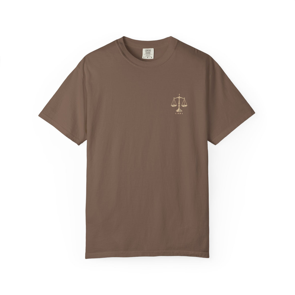 Libra Zodiac T-Shirt — Vintage Scales Astrology Tee