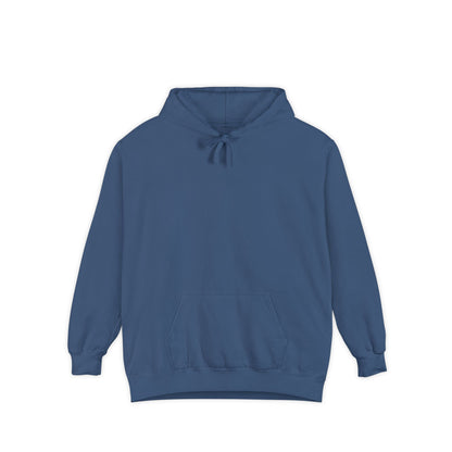 Libra Scale Illustration Hoodie | Vintage Zodiac Astrology Garment-Dyed Sweatshirt