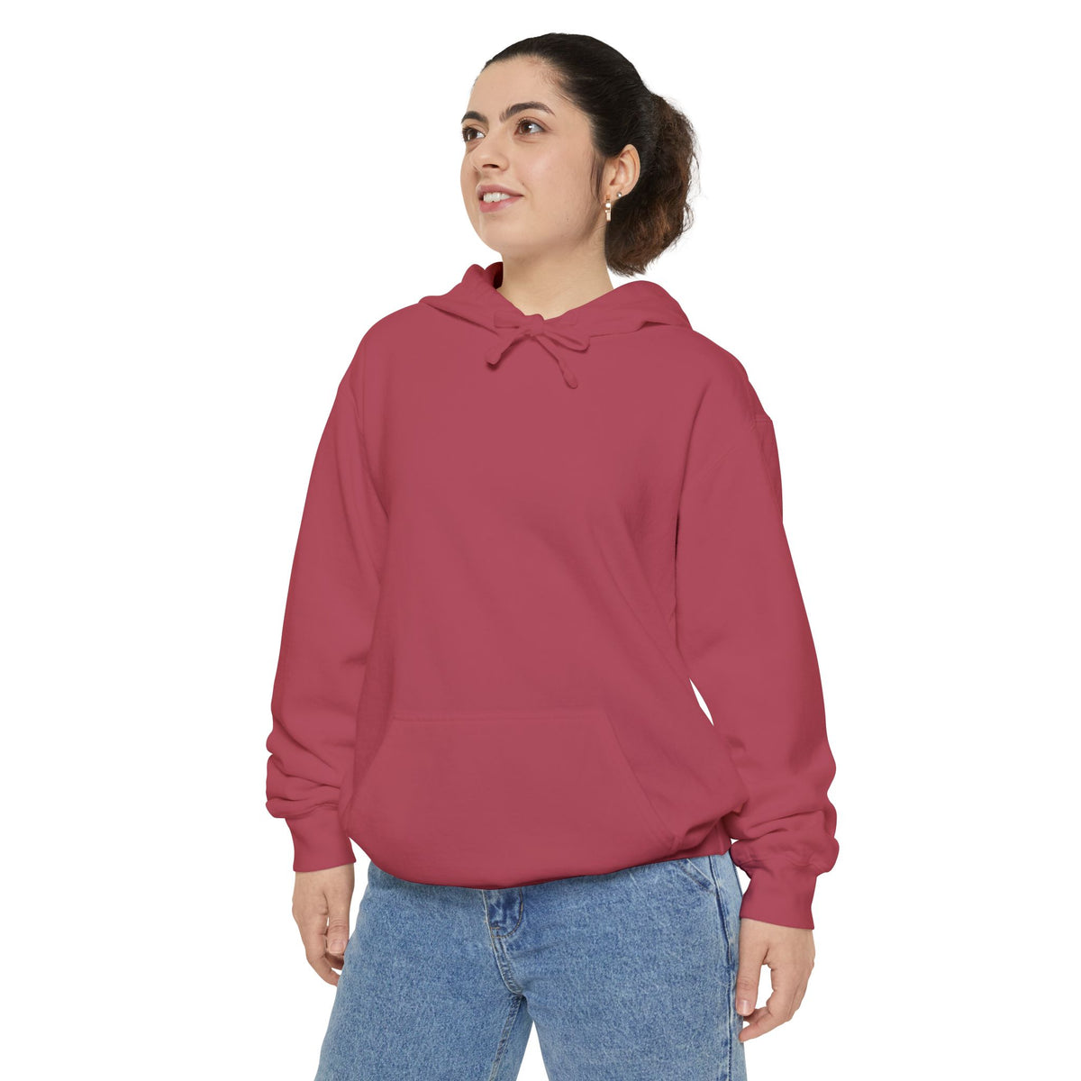 Libra Scale Illustration Hoodie | Vintage Zodiac Astrology Garment-Dyed Sweatshirt