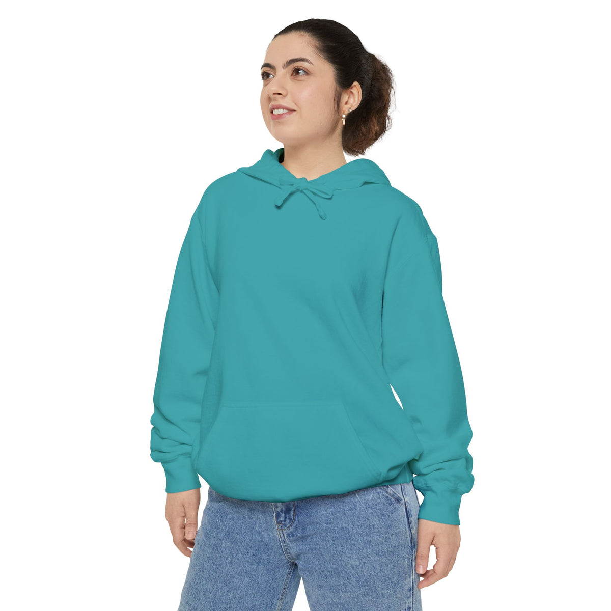 Libra Scale Illustration Hoodie | Vintage Zodiac Astrology Garment-Dyed Sweatshirt