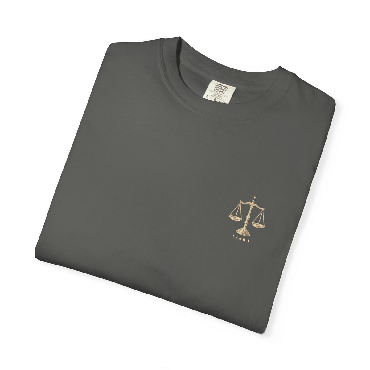 Libra Zodiac T-Shirt — Vintage Scales Astrology Tee