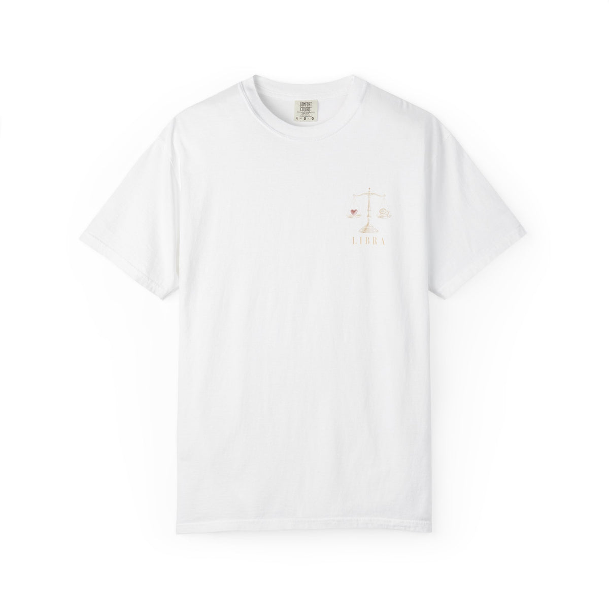 Copy of Libra Scale Illustration T-shirt | Zodiac Horoscope Astrological Tee