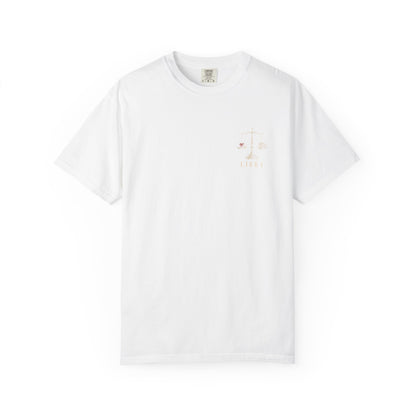 Copy of Libra Scale Illustration T-shirt | Zodiac Horoscope Astrological Tee