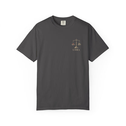 Libra Scale Illustration T-shirt | Zodiac Horoscope Astrological Tee