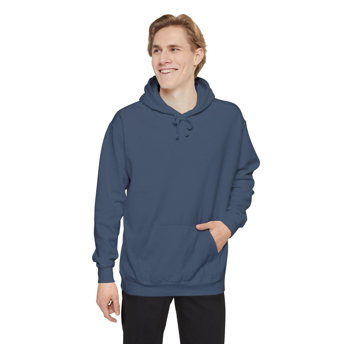 Libra Scale Illustration Hoodie | Vintage Zodiac Astrology Garment-Dyed Sweatshirt