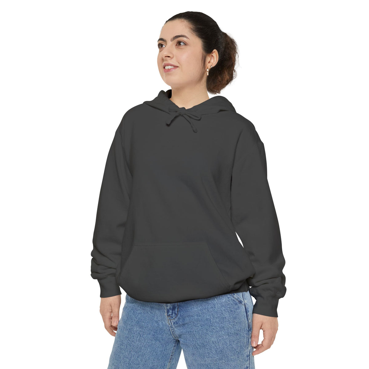 Libra Scale Illustration Hoodie | Vintage Zodiac Astrology Garment-Dyed Sweatshirt