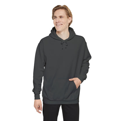 Libra Scale Illustration Hoodie | Vintage Zodiac Astrology Garment-Dyed Sweatshirt